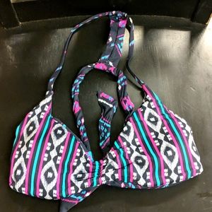 Reversible racer back swim top